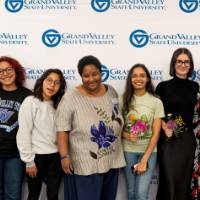 Group of scholarship and award recipients